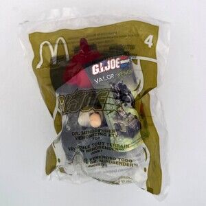 GI Joe #4  Dr Mindbende Venomizing ATV McDonalds Kids Happy Meal Toy 2004 NEW